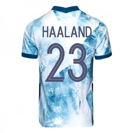 Camisetas Noruega Erling Haaland 23 Segunda Equipacion 2020/2021